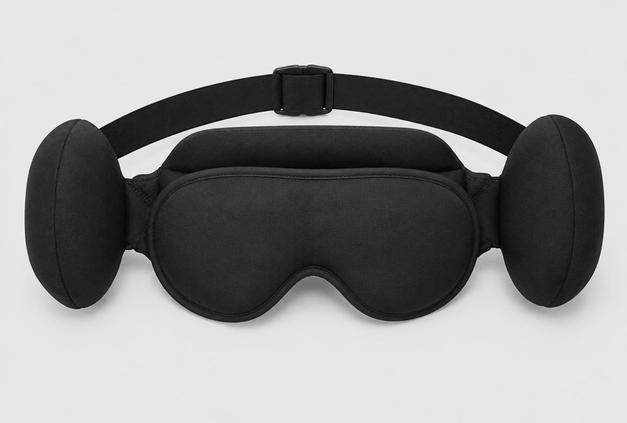 Snoozle sleep mask and head support